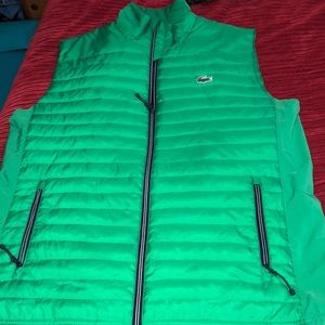 Lacoste   insulated lightweight  Golf Quilted Vest